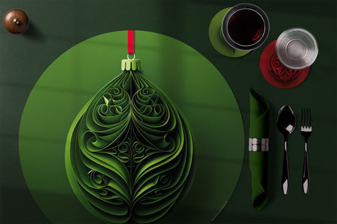 Set de table Fir Green