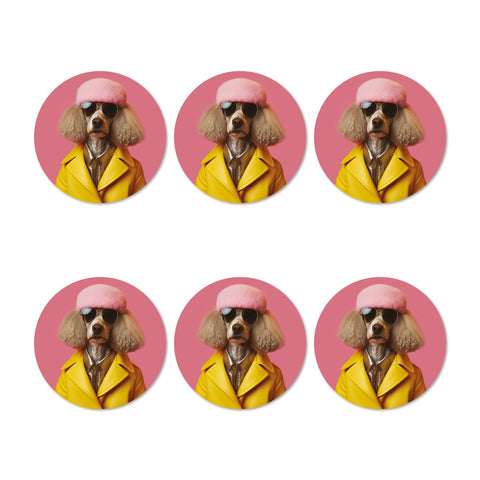 Funny Dogs Untersetzer-Set Fifi
