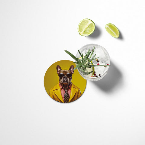 Funny Dog Untersetzer-Set