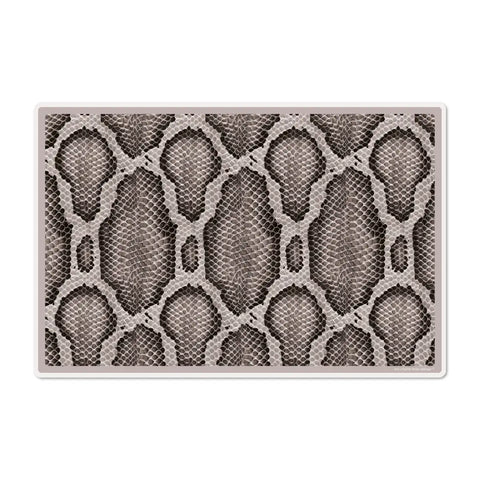 Tapis de bureau Python Beige