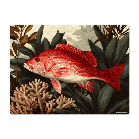 Placemat Red Mullet