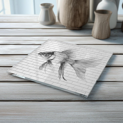 Dessous de plat en verre Koi