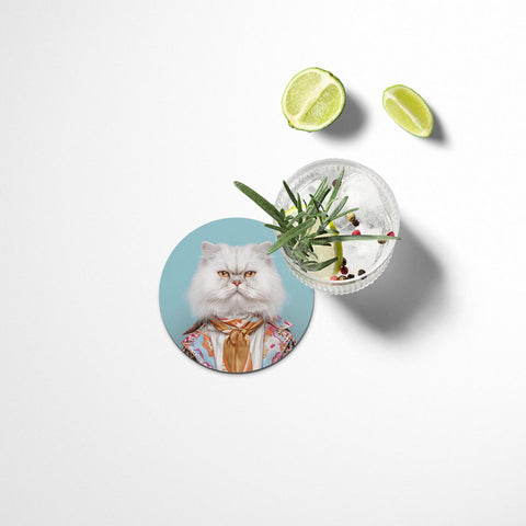 Funny Cats Serie III Untersetzer-Set
