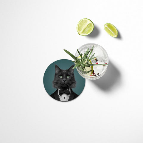 Funny Cats Serie III Untersetzer-Set