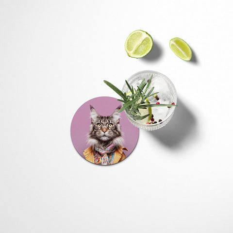 Funny Cats Serie III Untersetzer-Set