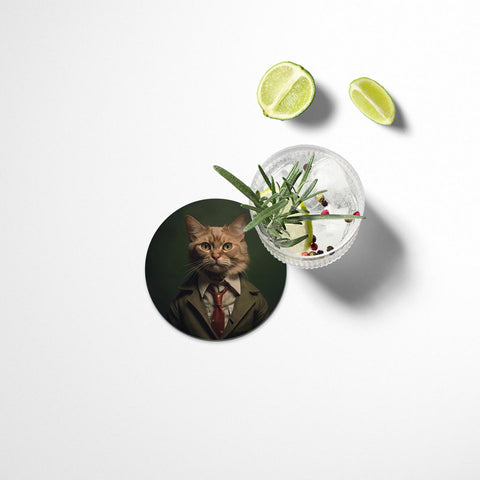 Funny Cats Untersetzer-Set