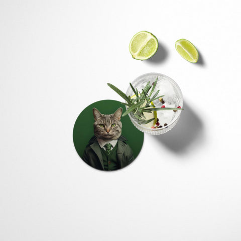 Funny Cats Untersetzer-Set