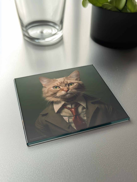 Dessous de plat en verre Moustache