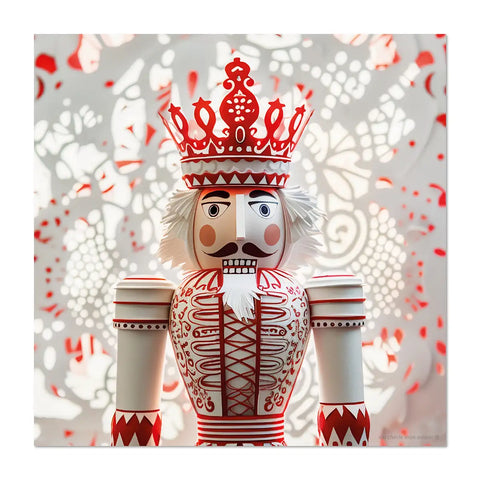 Glass Trivet Nutcracker 2
