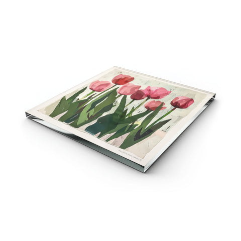 Dessous de plat en verre Tulipe