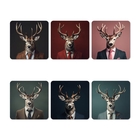 John Deer Coasters Set - rectangle