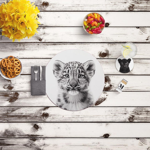 Placemat BB Snow Leopard