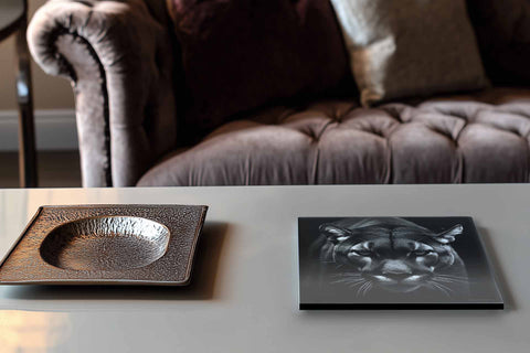 Glass Trivet Puma