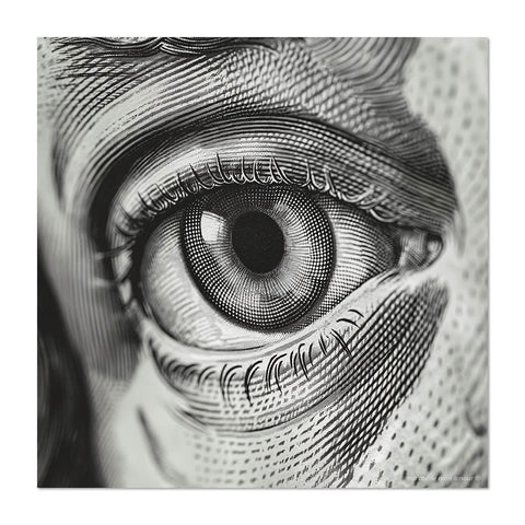 Dessous de plat en verre The Eye