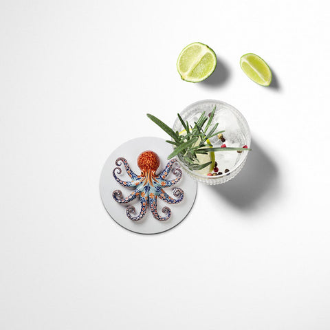Octopus Untersetzer-Set