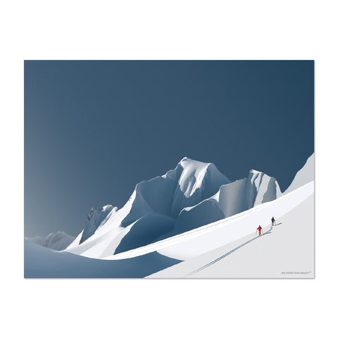 Placemat Skier II