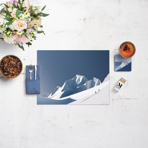 Placemat Skier II