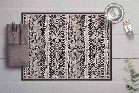 Set de table Python Taupe