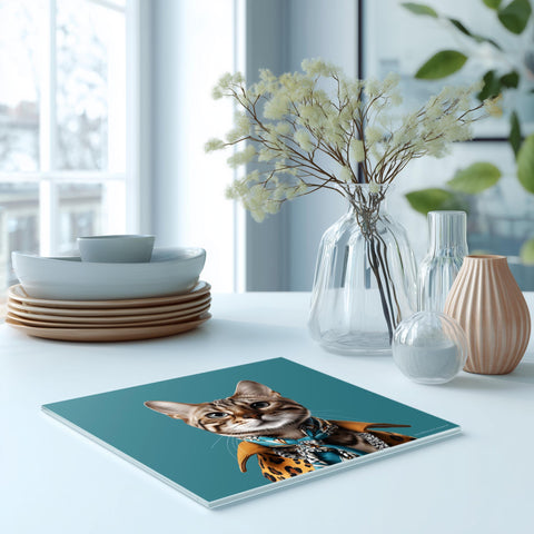 Glass Trivet Molly