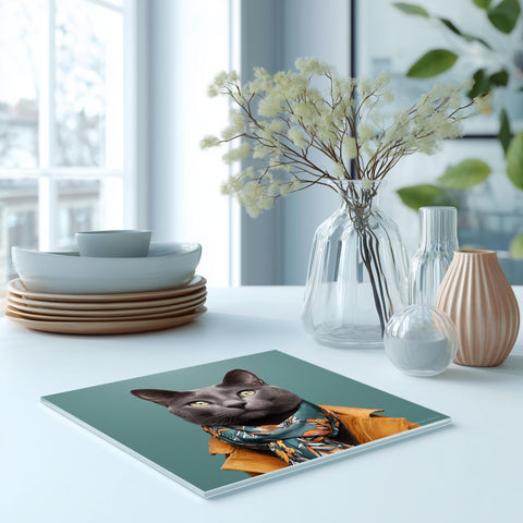 Glass Trivet Cleo