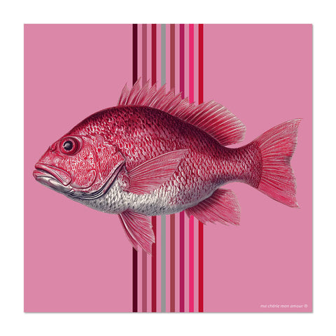 Glass Trivet Surfy