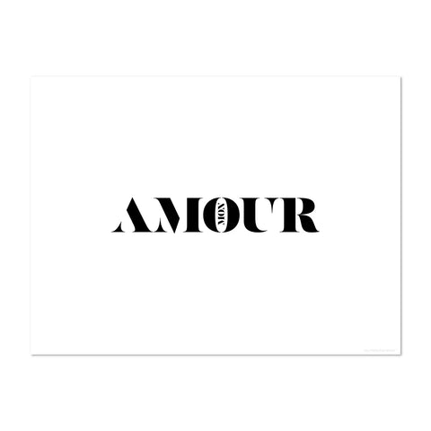 Romantic moments of togetherness with our collection of white vinyl placemats with the words Ma Chérie or Mon Amour in black. You will explore the world of romantic dining  with this placemat Mon amour and elevate your culinary experiences. Crafted in Germany, these easy-to-clean vinyl placemats add love to every meal.