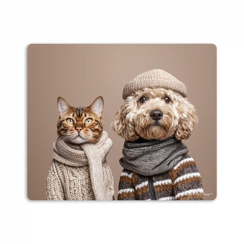 Mouse Pad Blanche & Everest