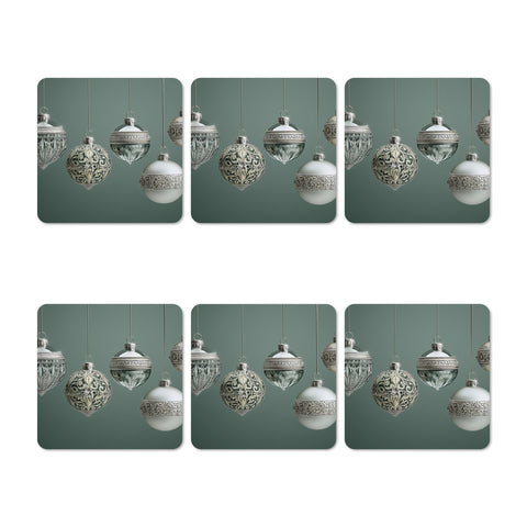 Glam Green I Coasters Set