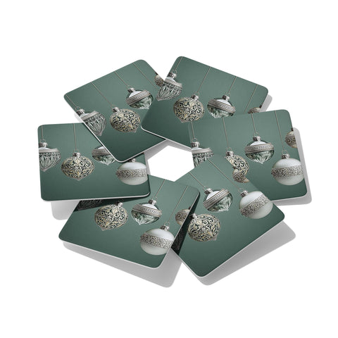 Glam Green I Coasters Set