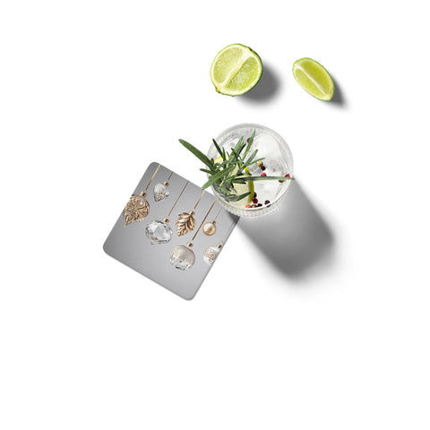 Glam Gold Coasters Set