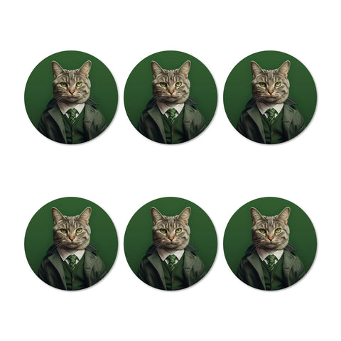 Funny Cats Coasters Tigrou