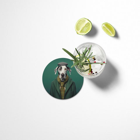 Funny Dog Coasters Set