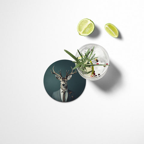 John Deer Coasters Set