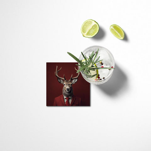 Henri Deer Coasters Set