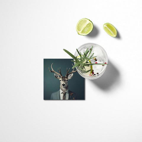 Comete Deer Coasters Set
