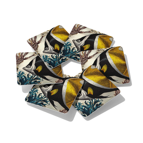 Butterfly Fish Coasters Set