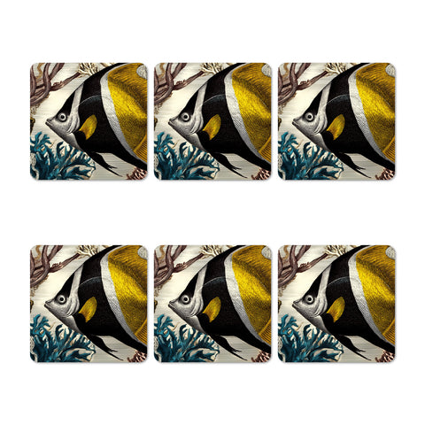 Butterfly Fish Coasters Set