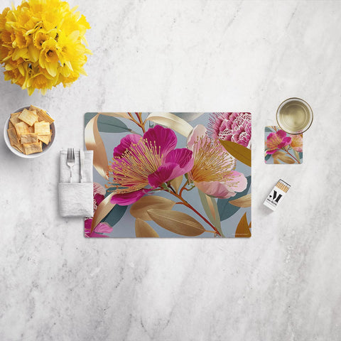 Placemat Golden Flowers