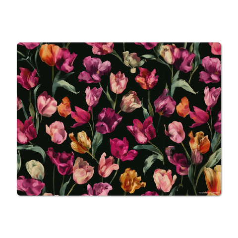 Placemat Dark Flowers 2