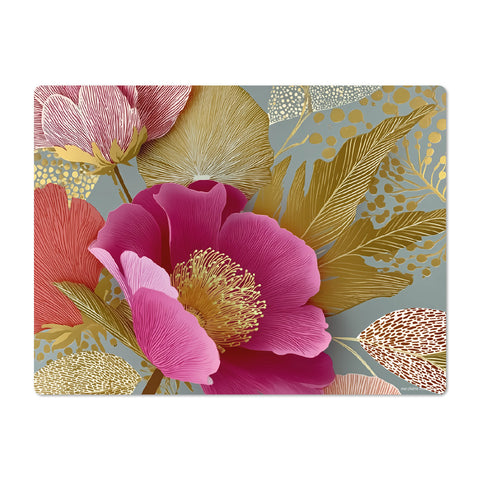 Placemat Golden Flowers 2