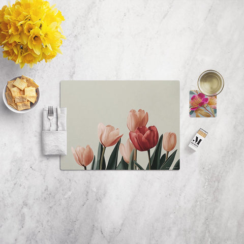 Placemat Pastel Tulips