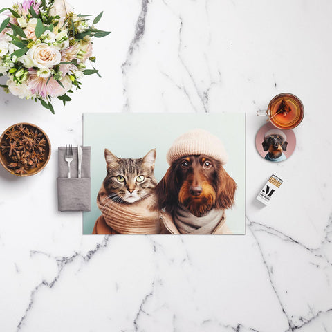 Placemat Cat & Dog 1