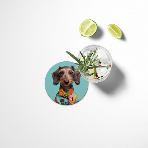 Funny Dogs Coasters Set - III