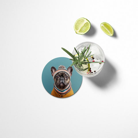 Funny Dogs Coasters Set - IV