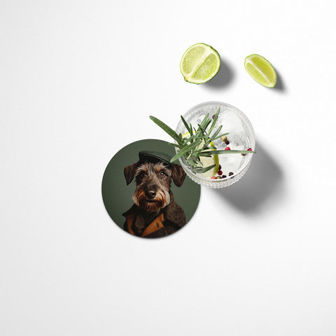 Funny Dogs Coasters Set - IV