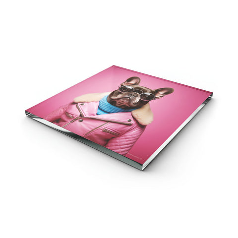 Untersetzer aus Glas Rocky