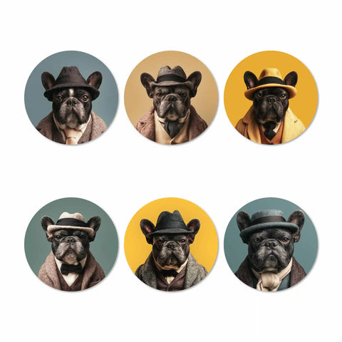 Gangsters Coasters Set