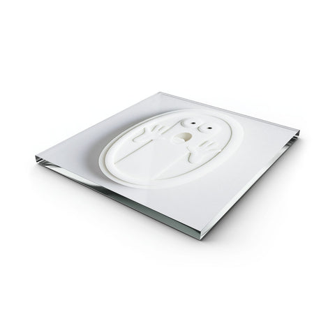 Glass Coaster Ghost 2