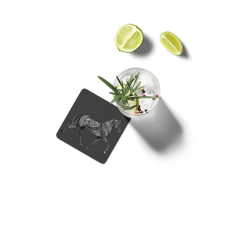 Coffret cadeau dessous de verre Zeus