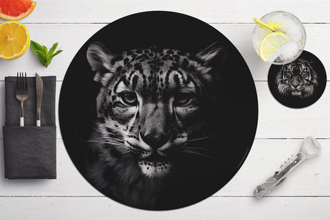 Placemat Snow Leopard